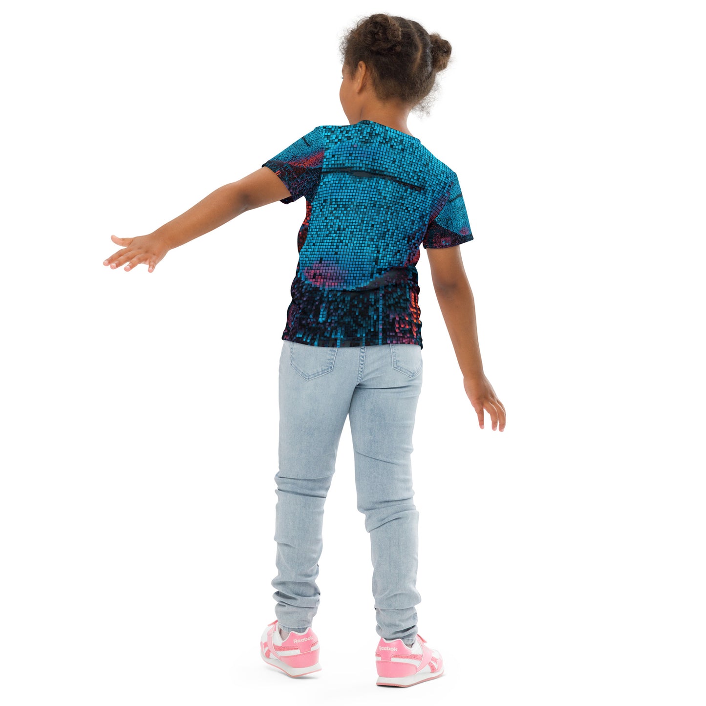 Kids crew neck t-shirt (Blue)