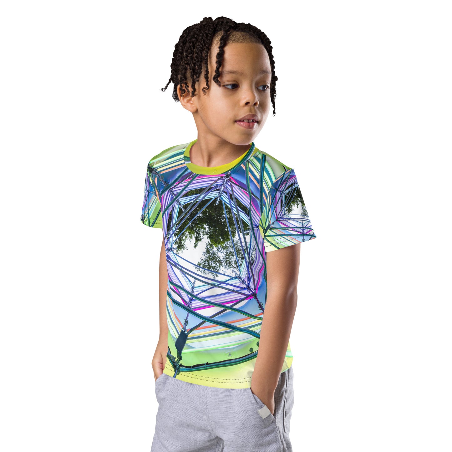 Kids crew neck t-shirt