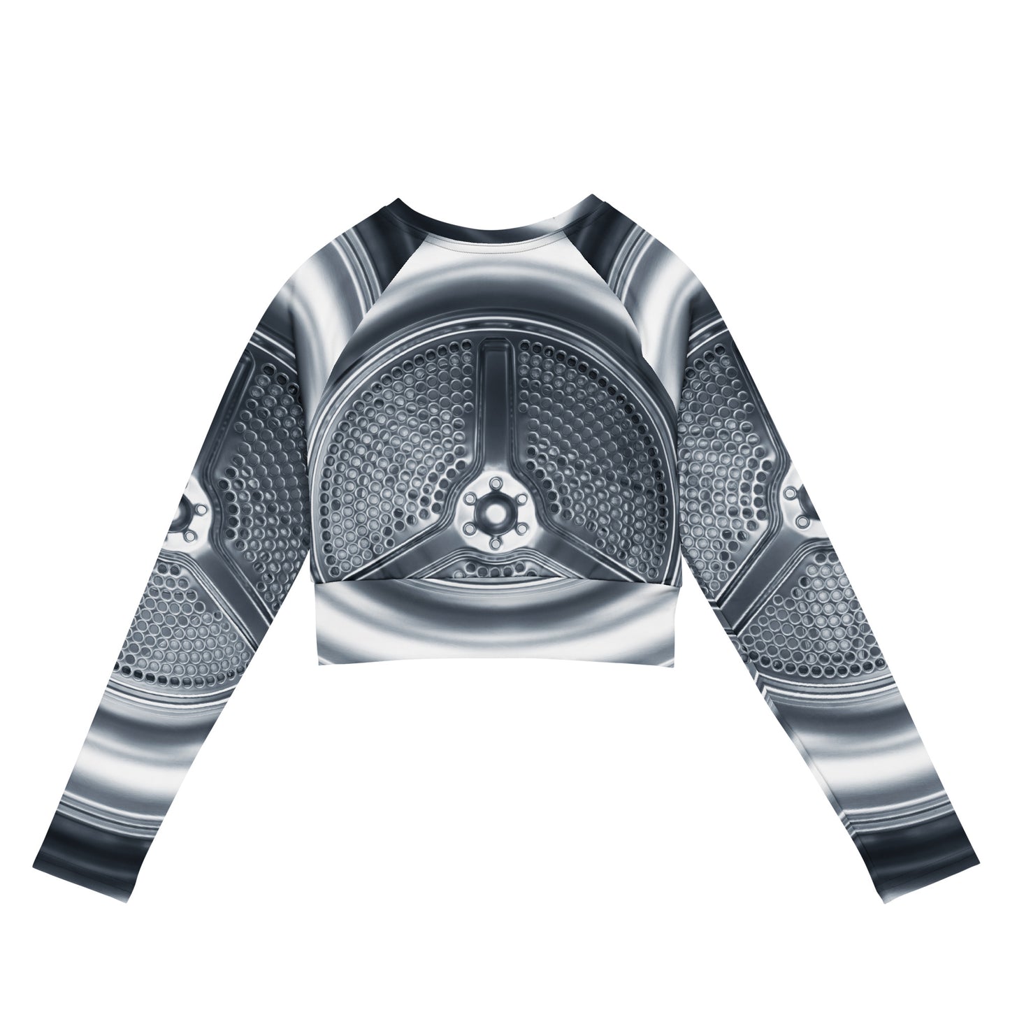 Recycled long-sleeve crop top (Bionic)