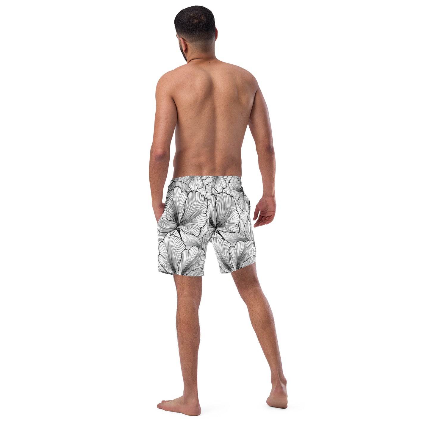 Men's swim trunks (Flowers)