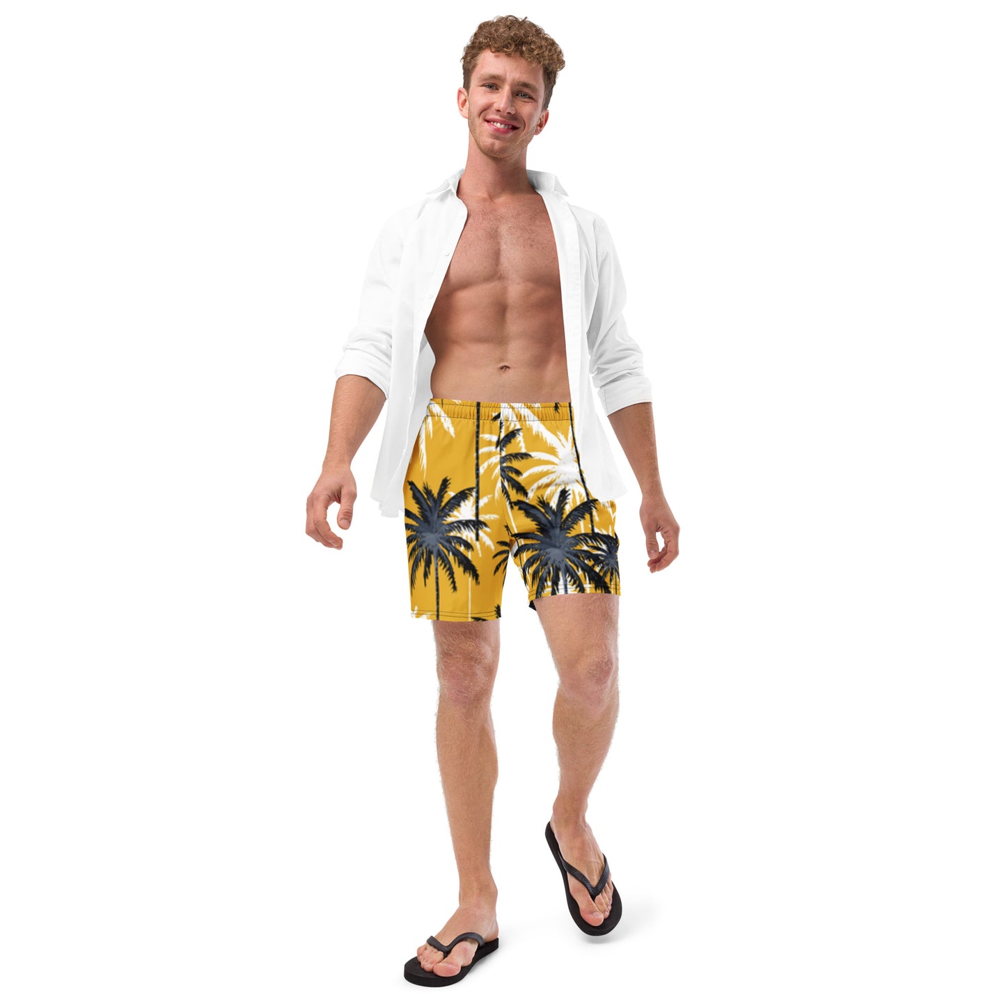 Men's swim trunks (Palm Trees)