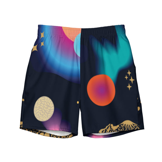 Men's swim trunks (Planets)