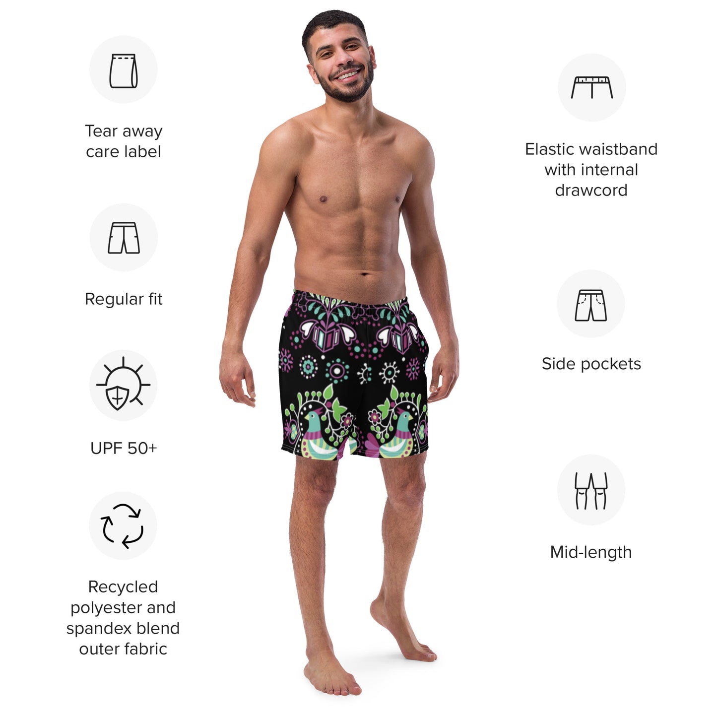 Men's swim trunks (Bird)