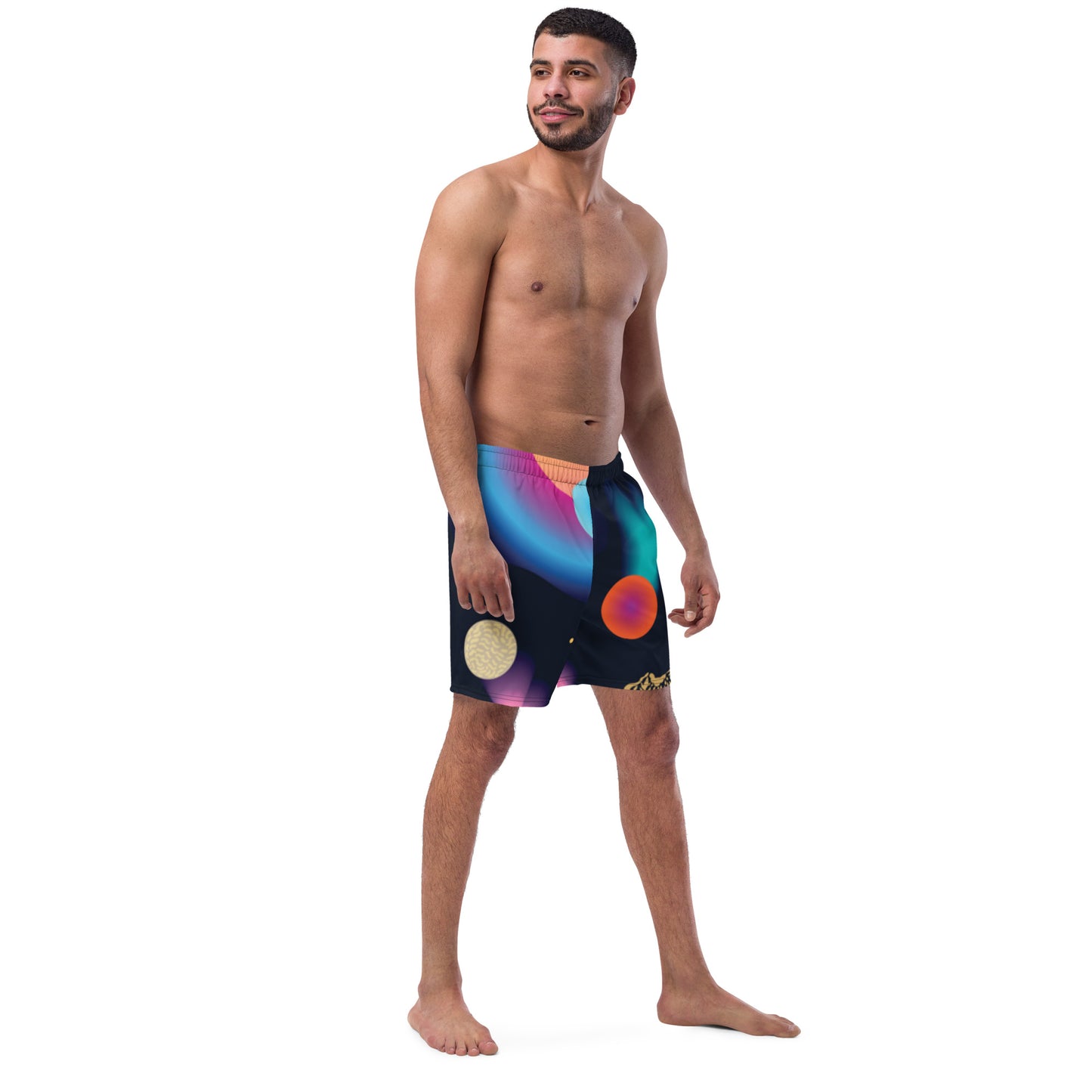 Men's swim trunks (Planets)