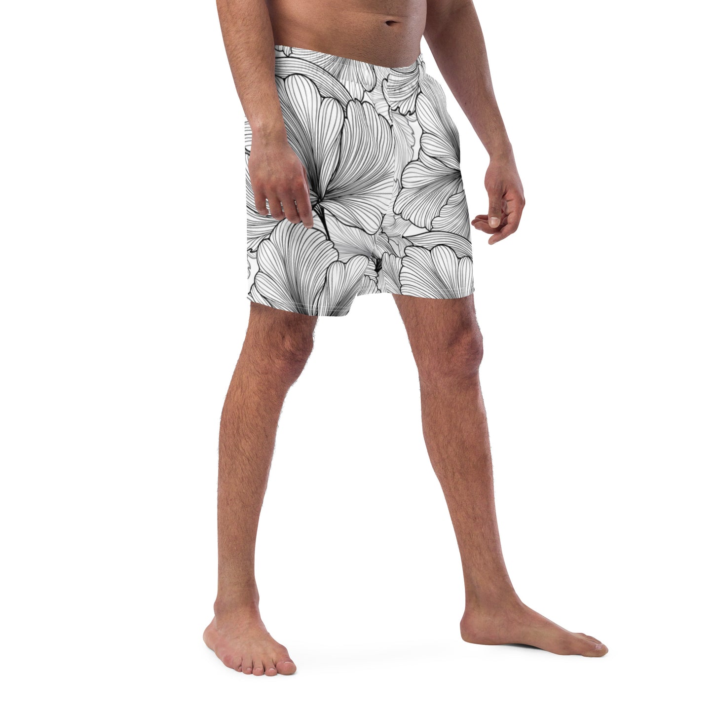 Men's swim trunks (Flowers)