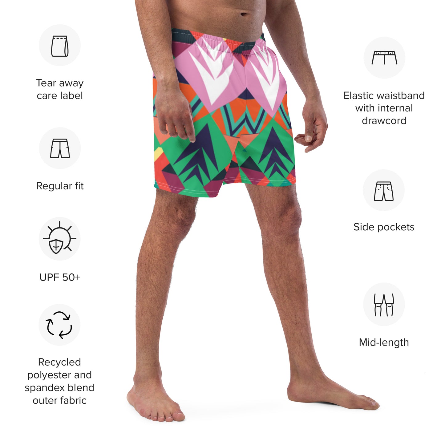 Men's swim trunks (Tribal)