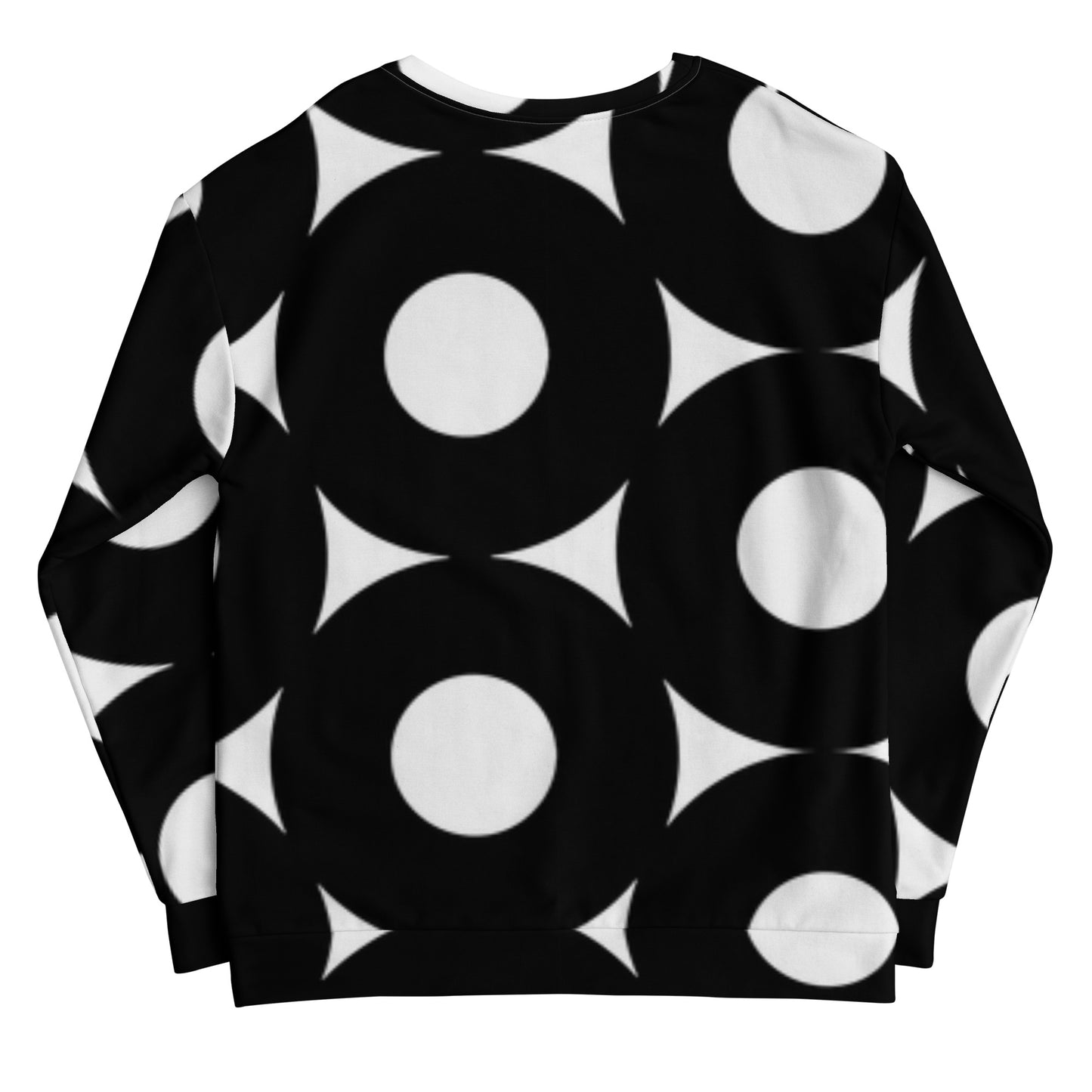 Unisex Sweatshirt (B&W Circle)