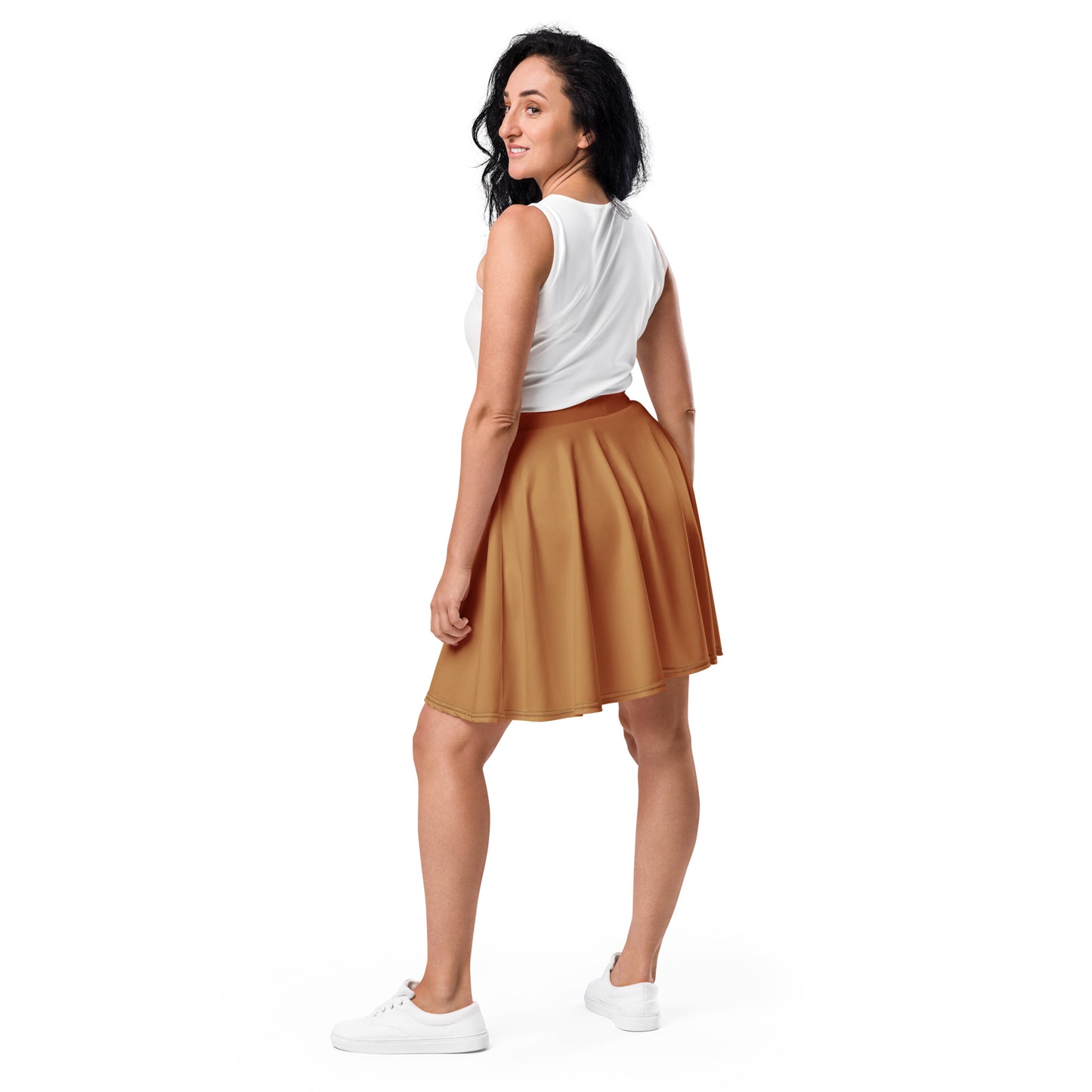 Skater Skirt (Brown)