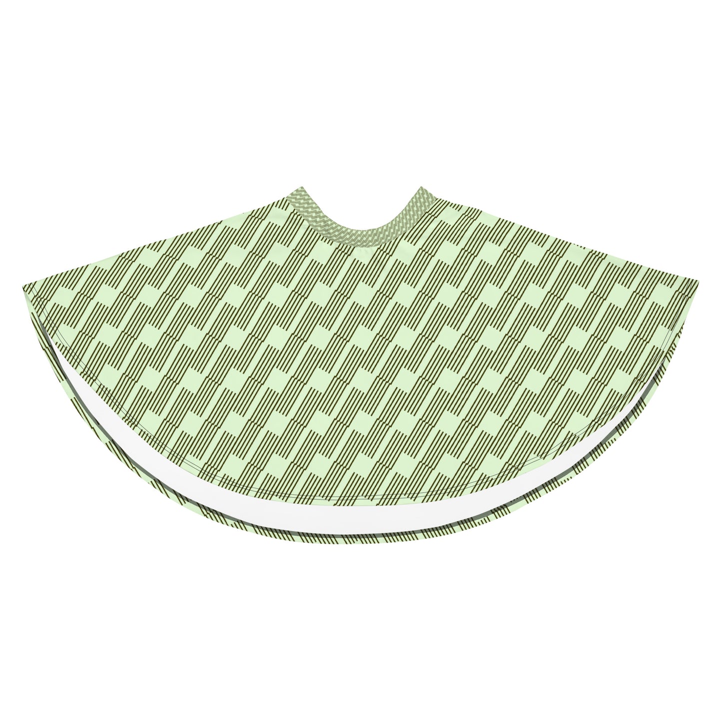 Skater Skirt (Green Lines)