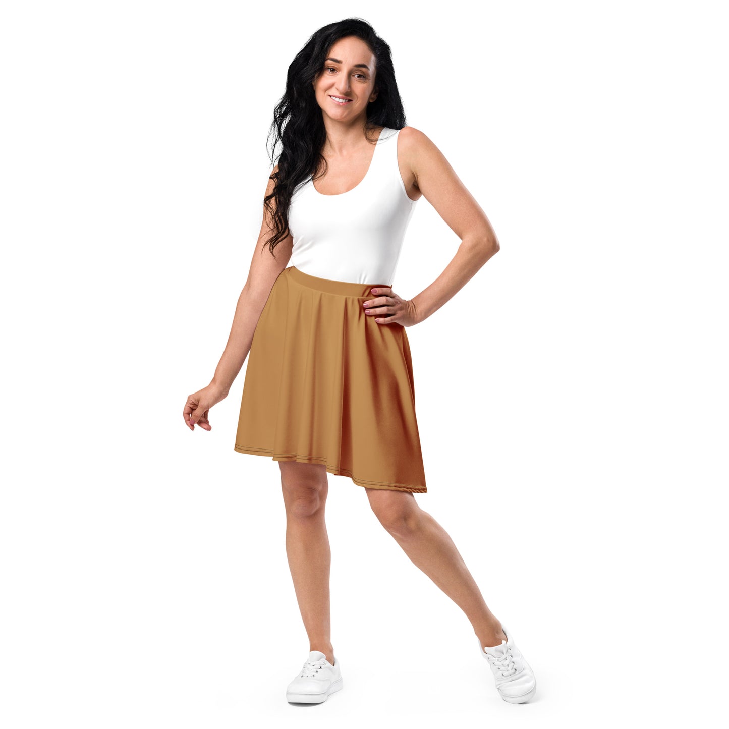 Skater Skirt (Brown)