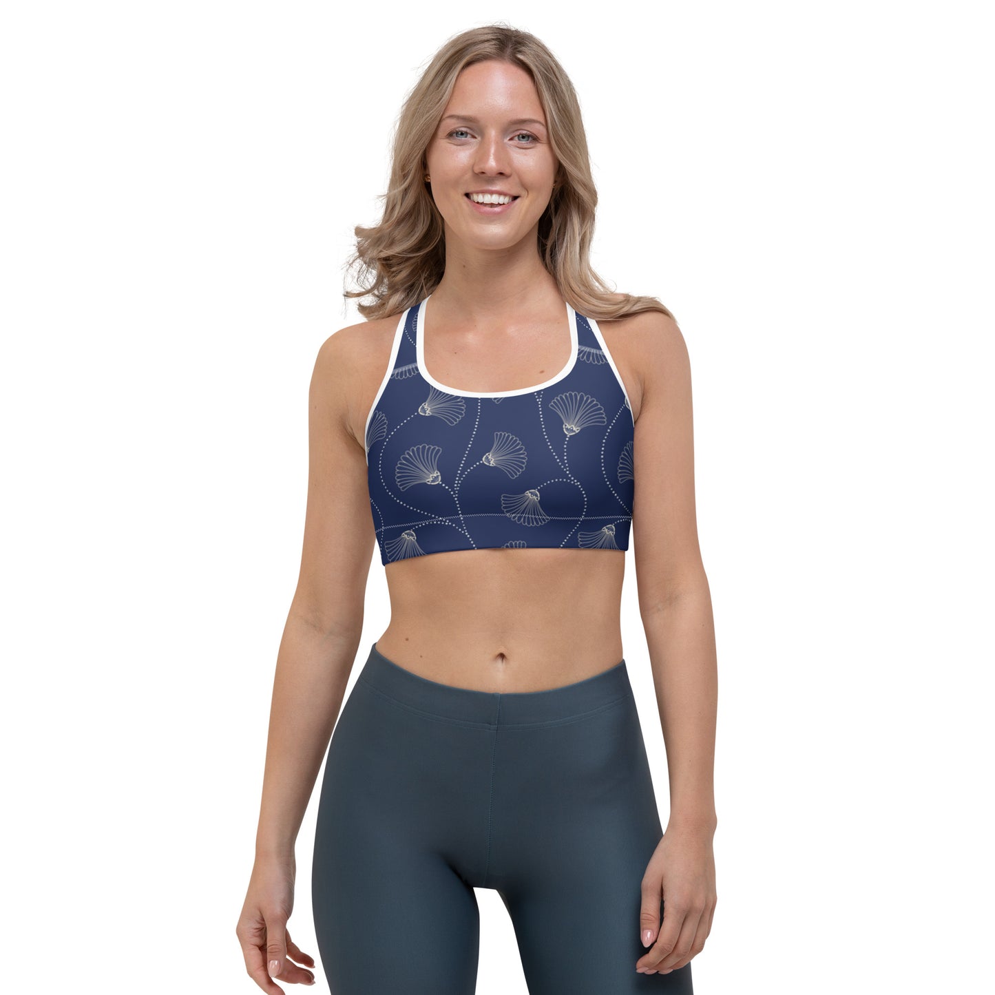 Sports bra (Navy blue)