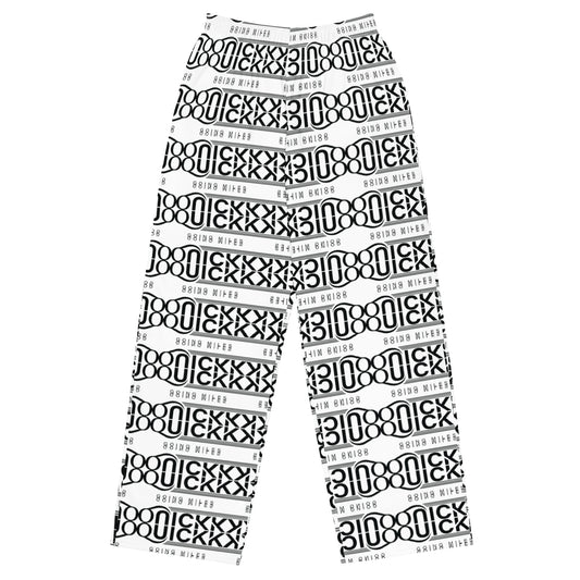 All-over print unisex wide-leg pants (Link)