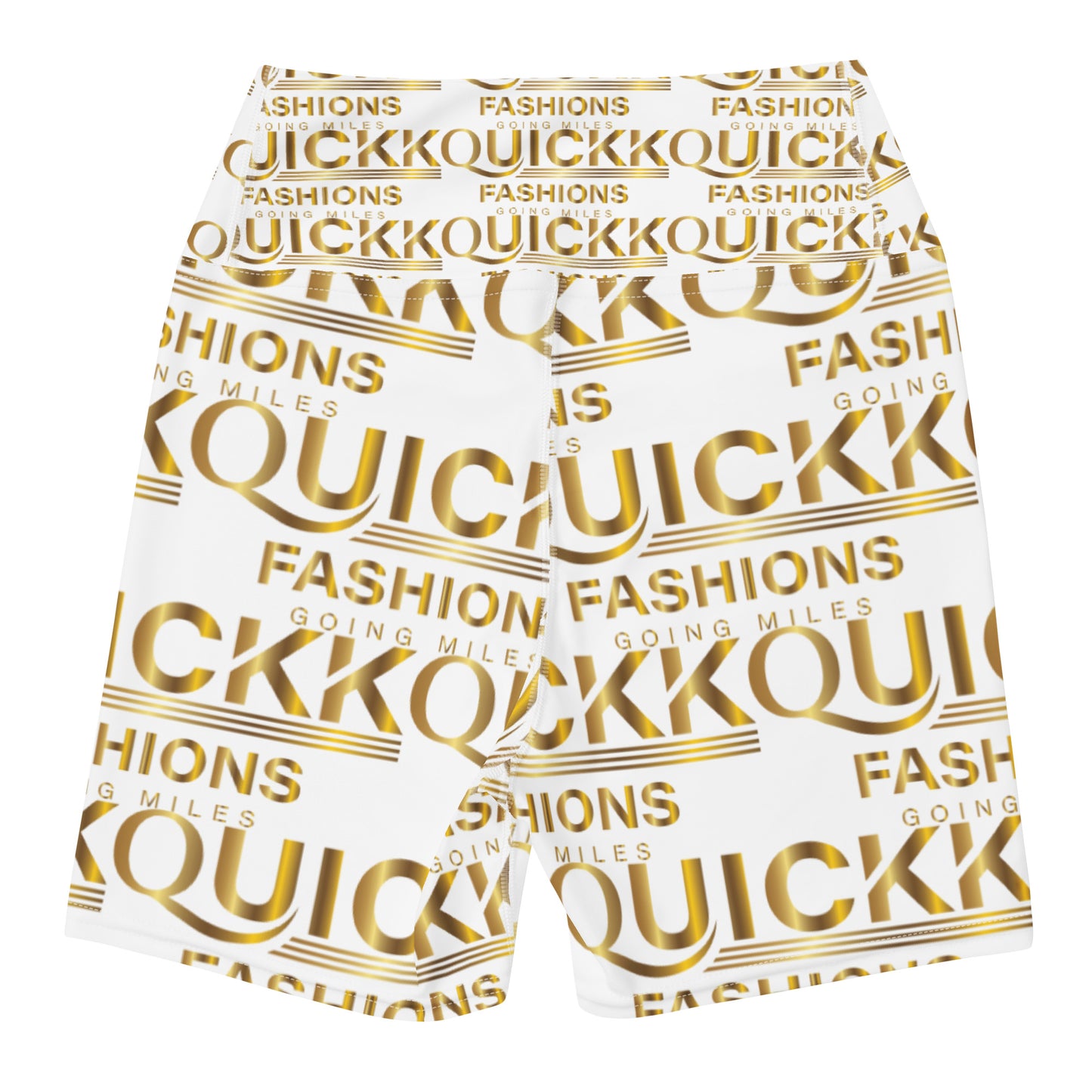 Yoga Shorts (Gold Quickk)