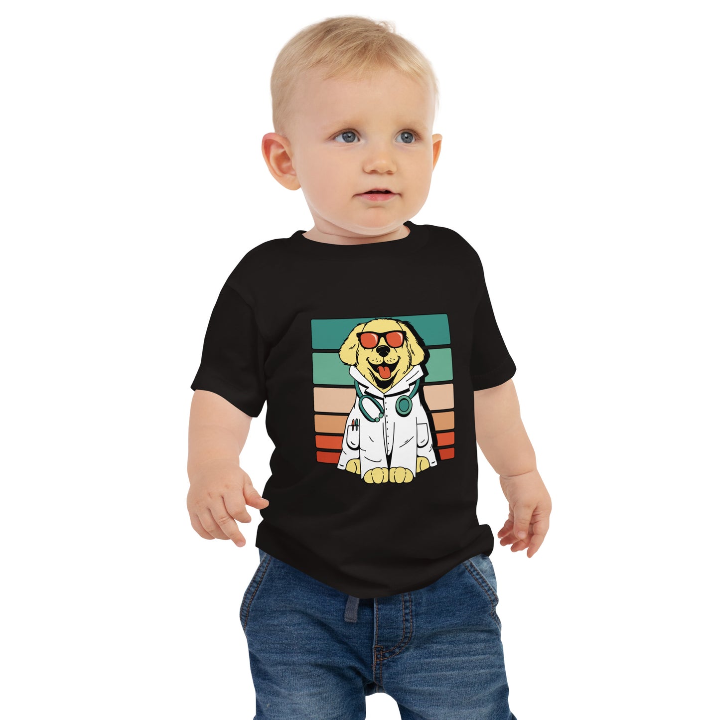 Baby Jersey Short Sleeve Tee (Doggy)