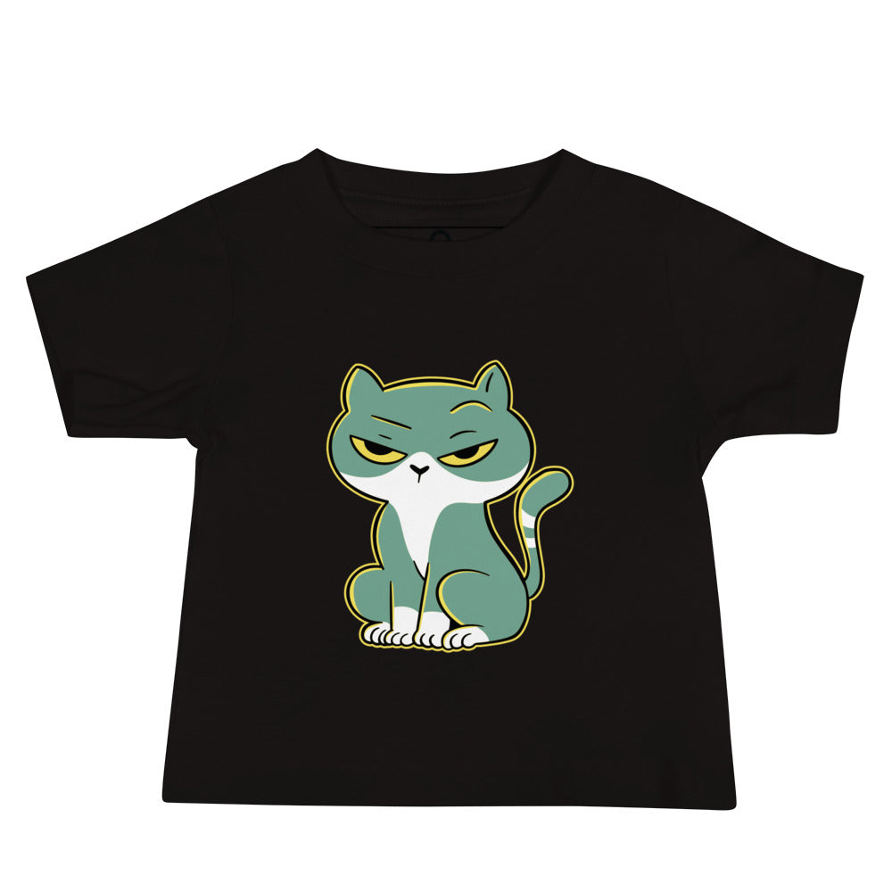 Baby Jersey Short Sleeve Tee (Kitty)