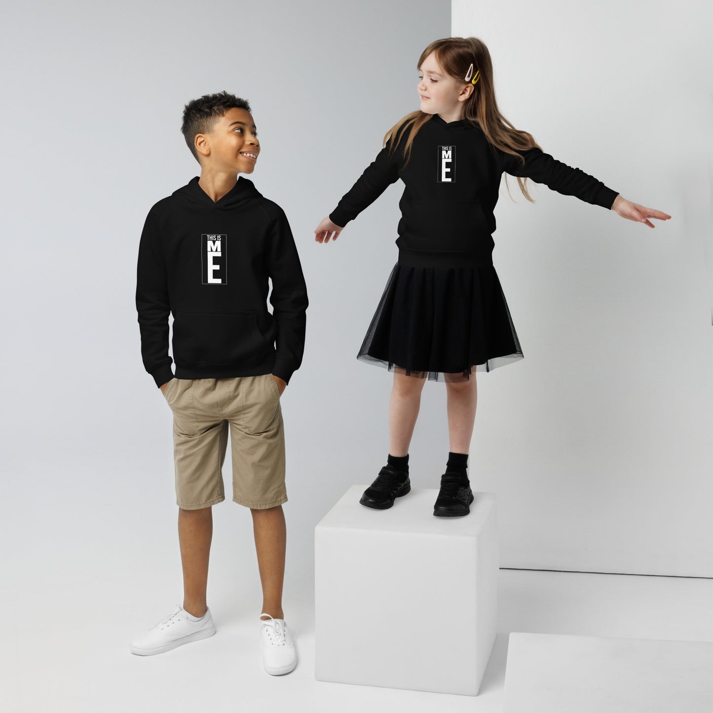 Kids eco hoodie (LA/ME)