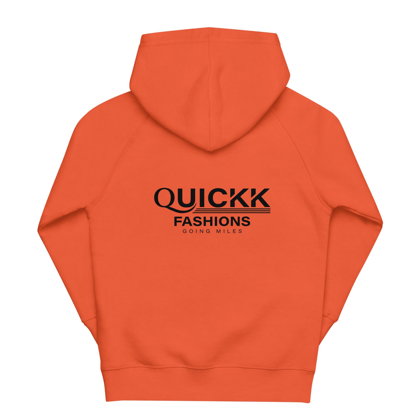 Kids eco hoodie (Black Quickk)