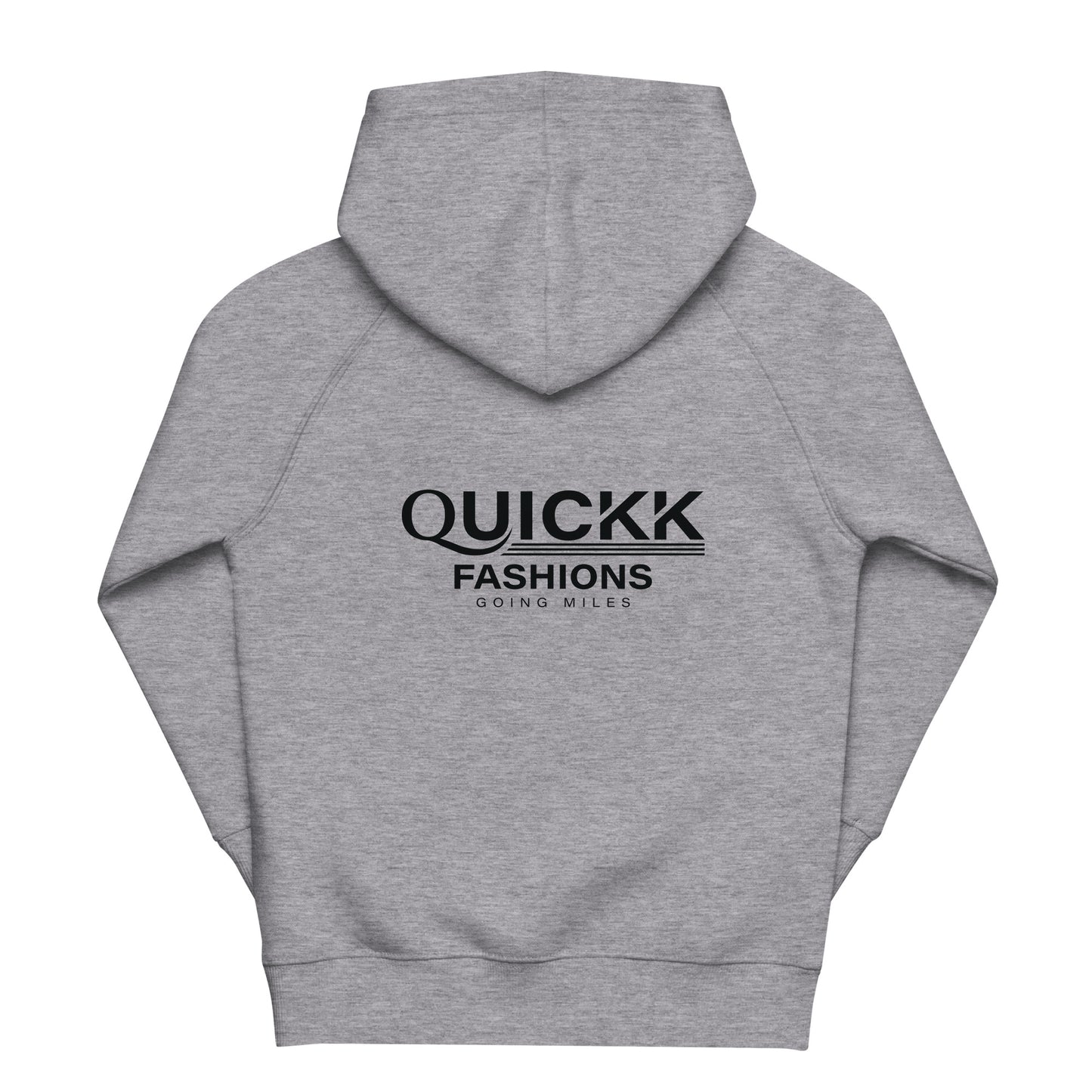 Kids eco hoodie (Black Quickk)