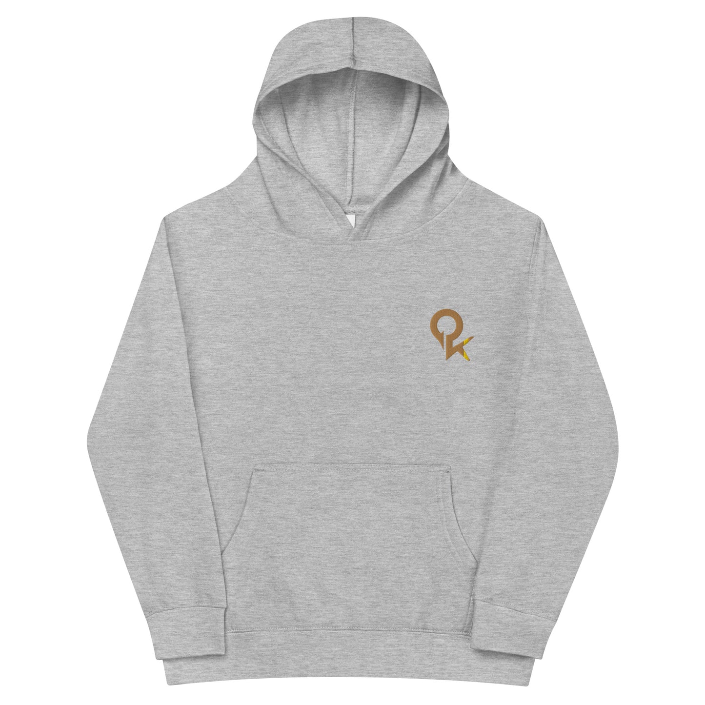 Kids fleece hoodie (Gold Quickk)