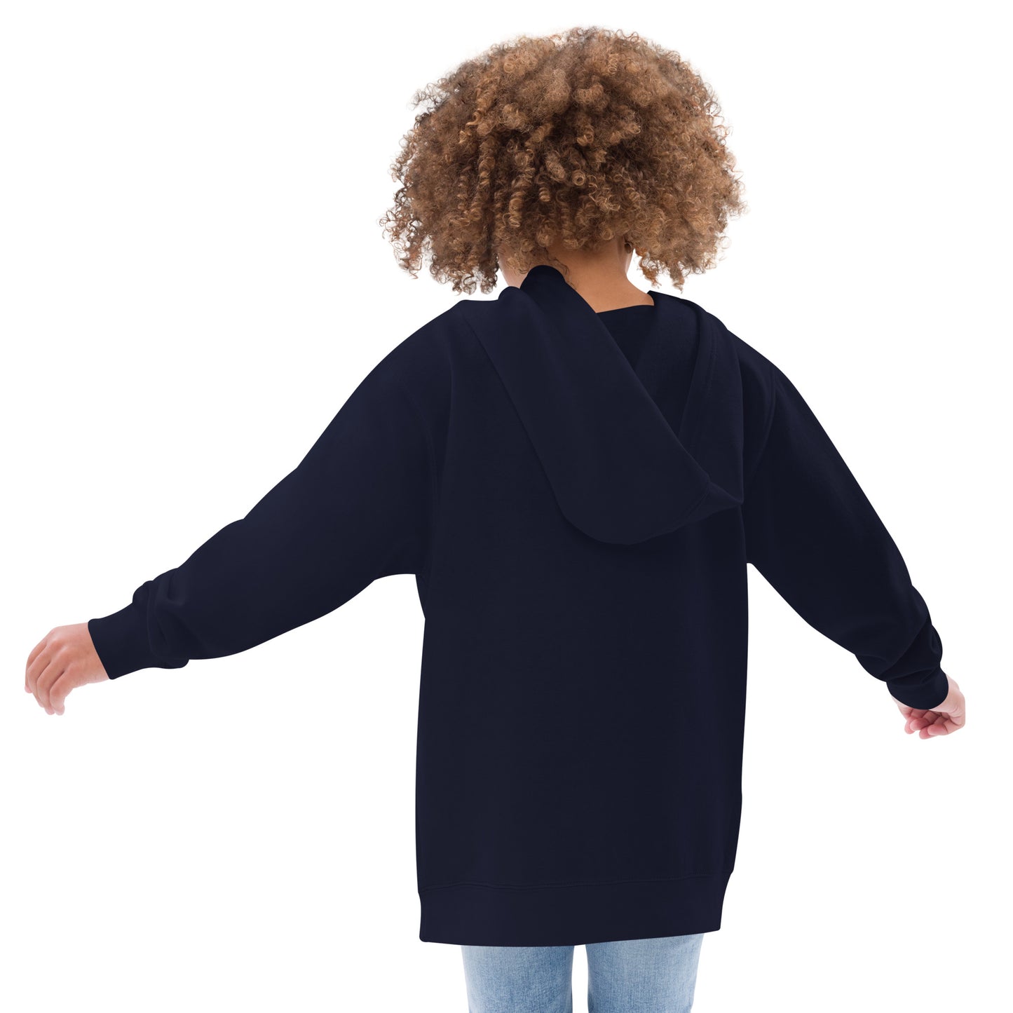 Kids fleece hoodie (Cowboy)