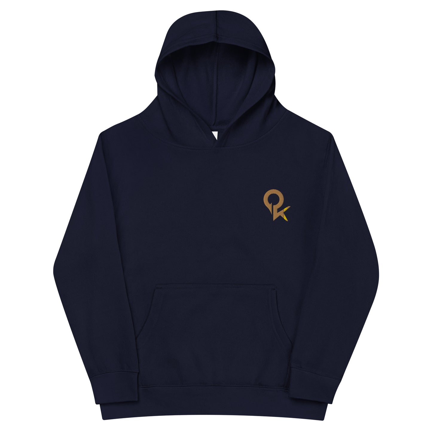 Kids fleece hoodie (Gold Quickk)