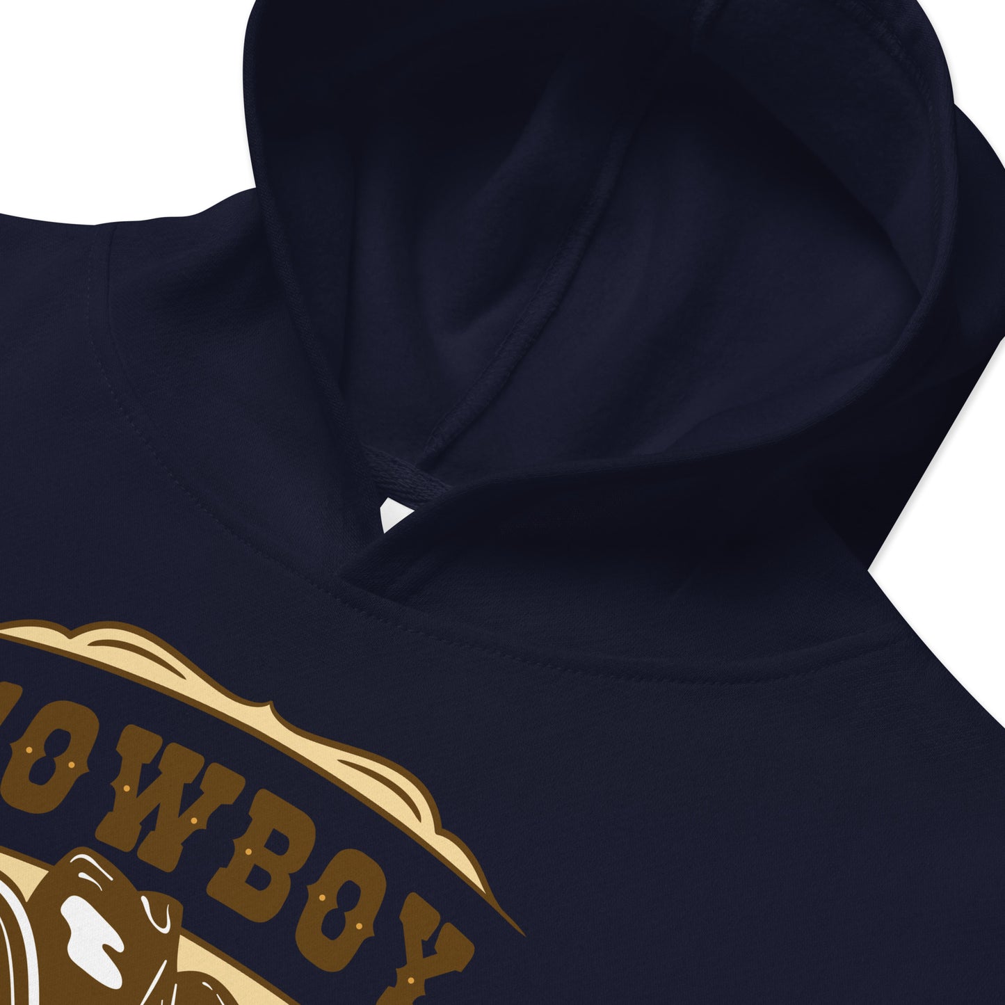 Kids fleece hoodie (Cowboy)