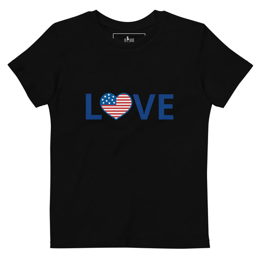 Organic cotton kids t-shirt (Love USA)