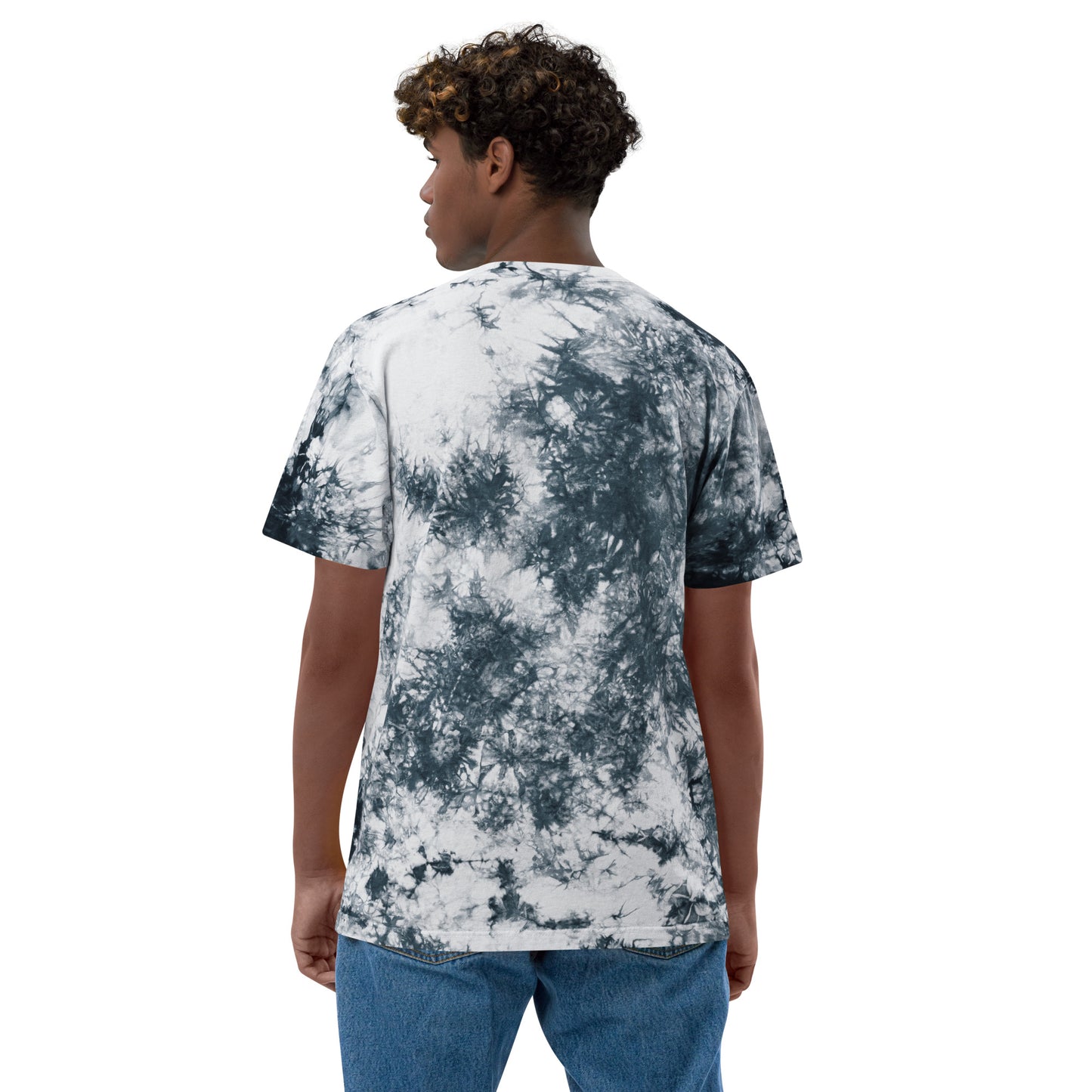 Oversized tie-dye t-shirt (Hello)