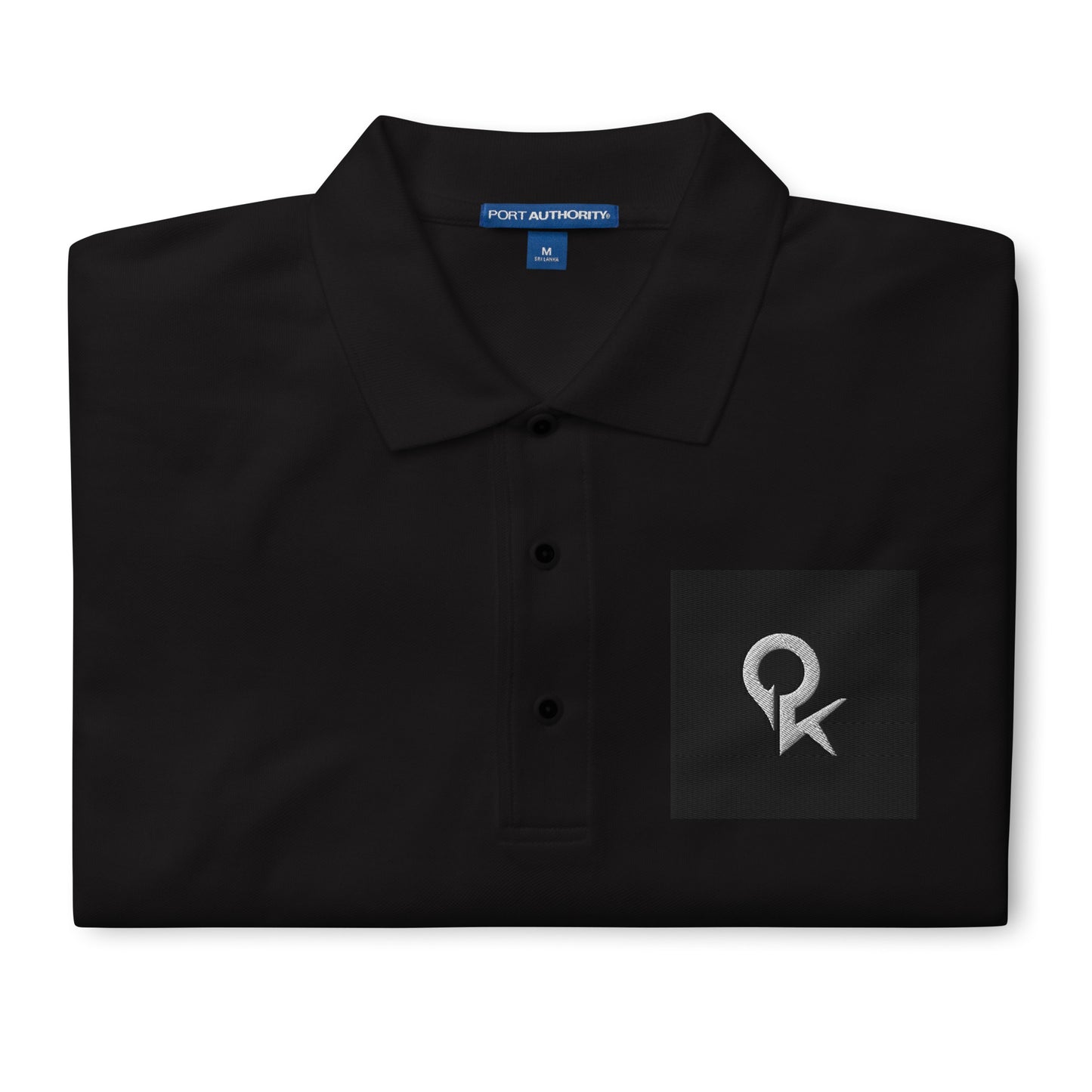 Men's Premium Polo (Black Square)