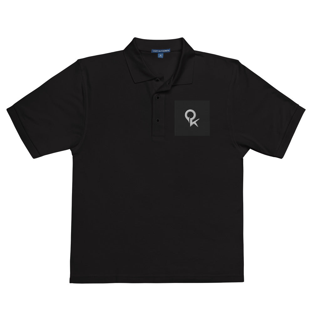 Men's Premium Polo (Black Square)