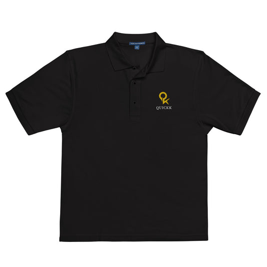 Men's Premium Polo (Yellow Quick)