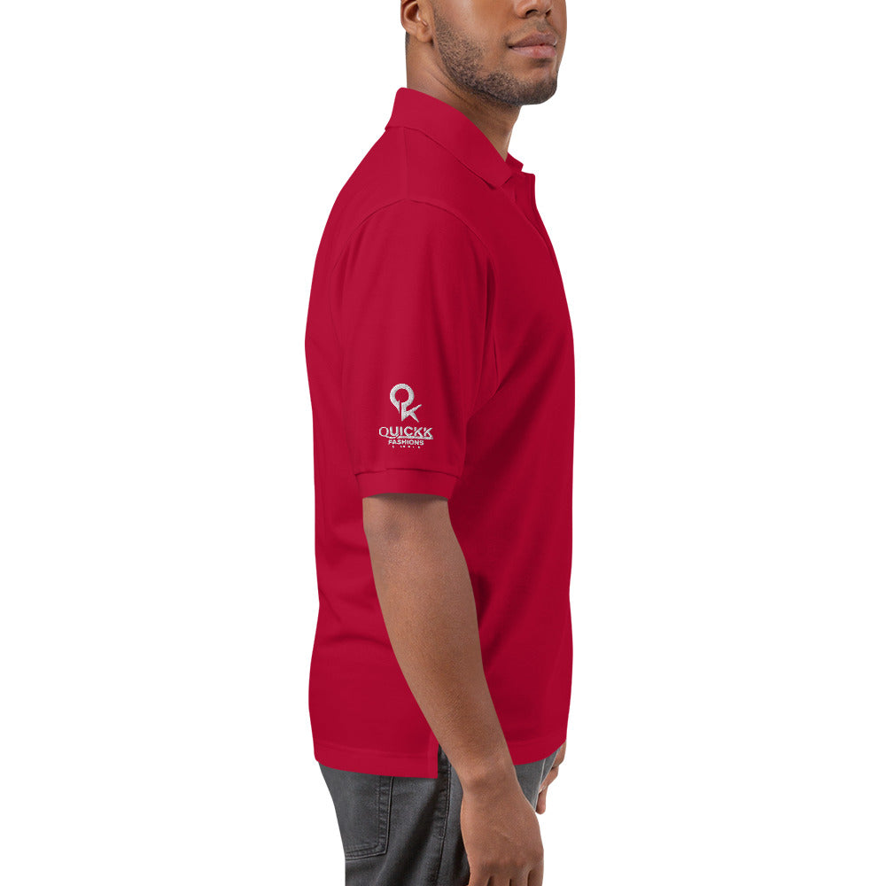 Men's Premium Polo (Square Quickk)