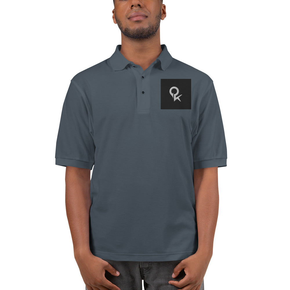 Men's Premium Polo (Black Square)