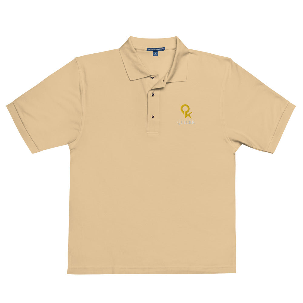 Men's Premium Polo (Yellow Quick)