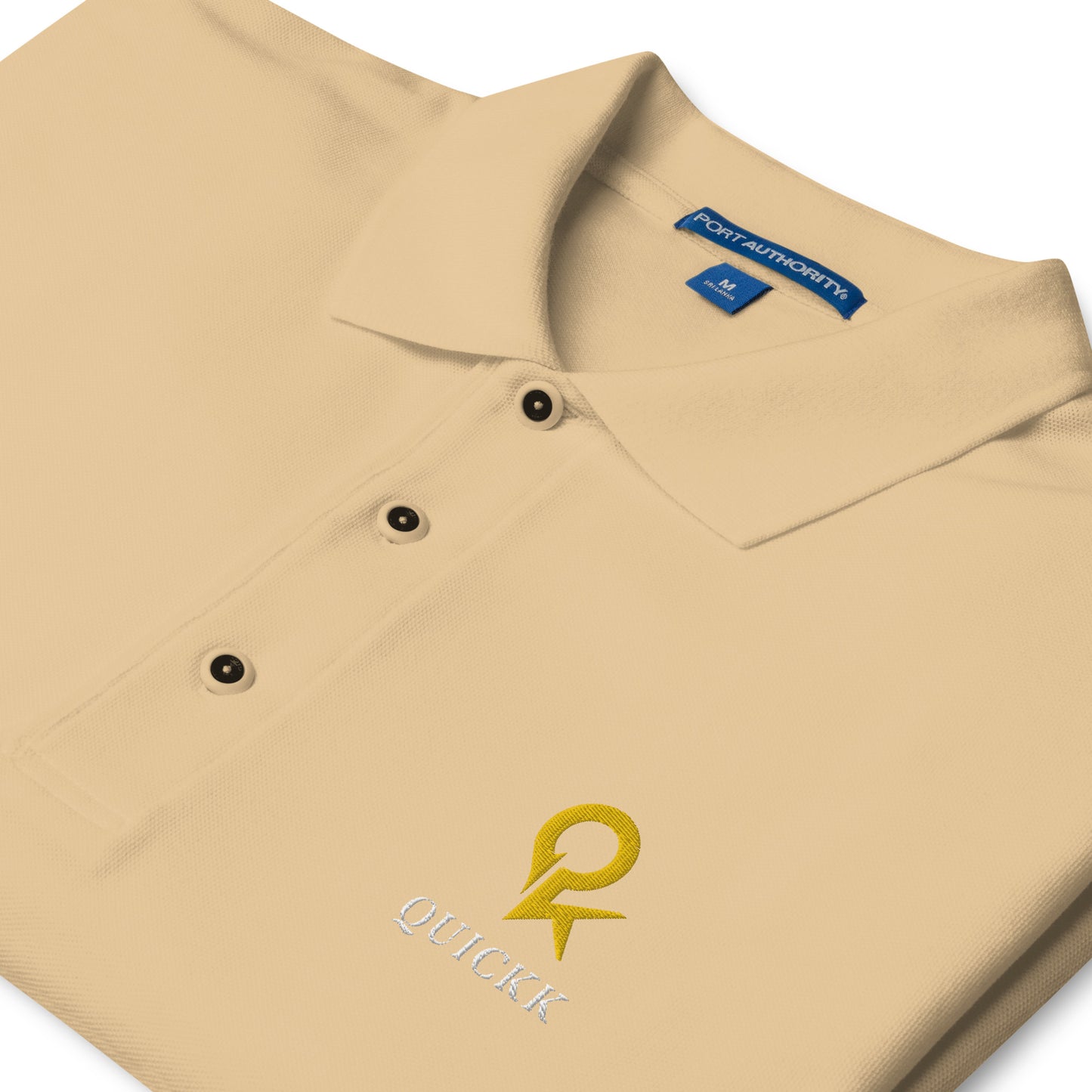 Men's Premium Polo (Yellow Quick)