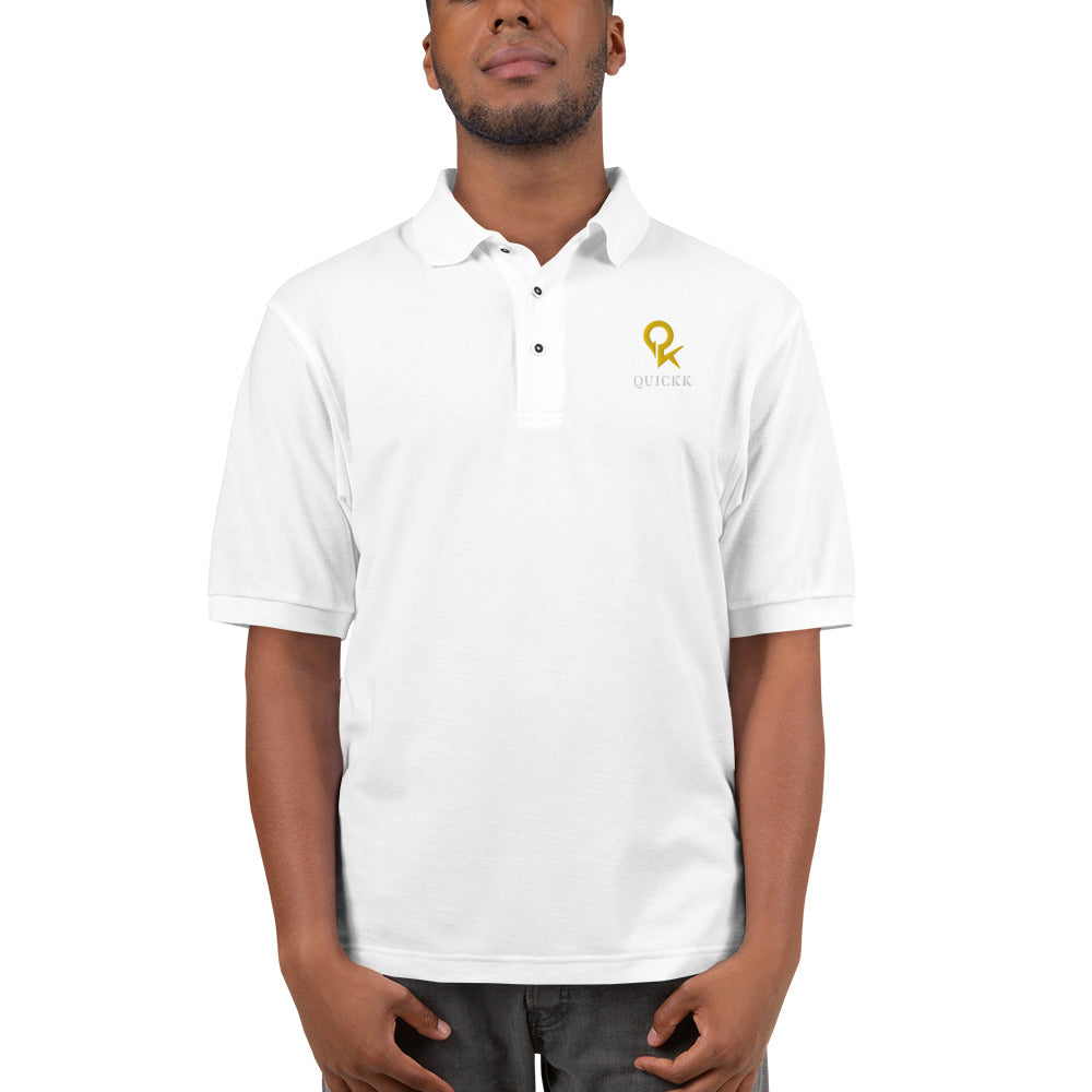 Men's Premium Polo (Yellow Quick)