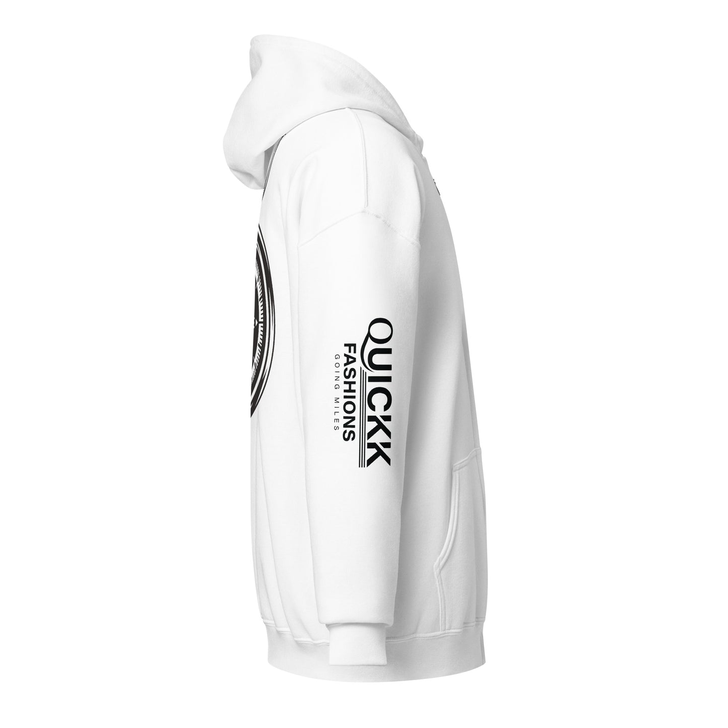 Unisex heavy blend zip hoodie (Clock)