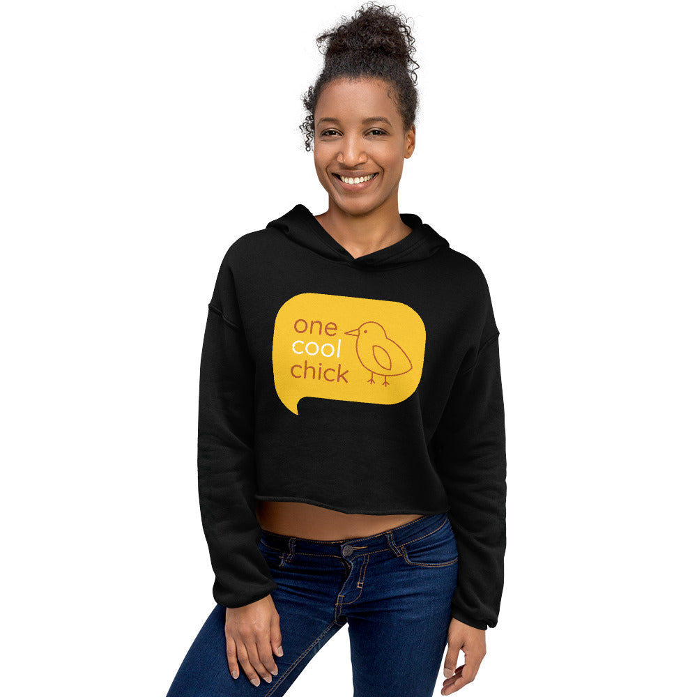 Crop Hoodie (One Cool Chick)