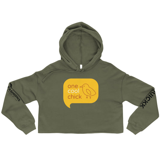 Crop Hoodie (One Cool Chick)