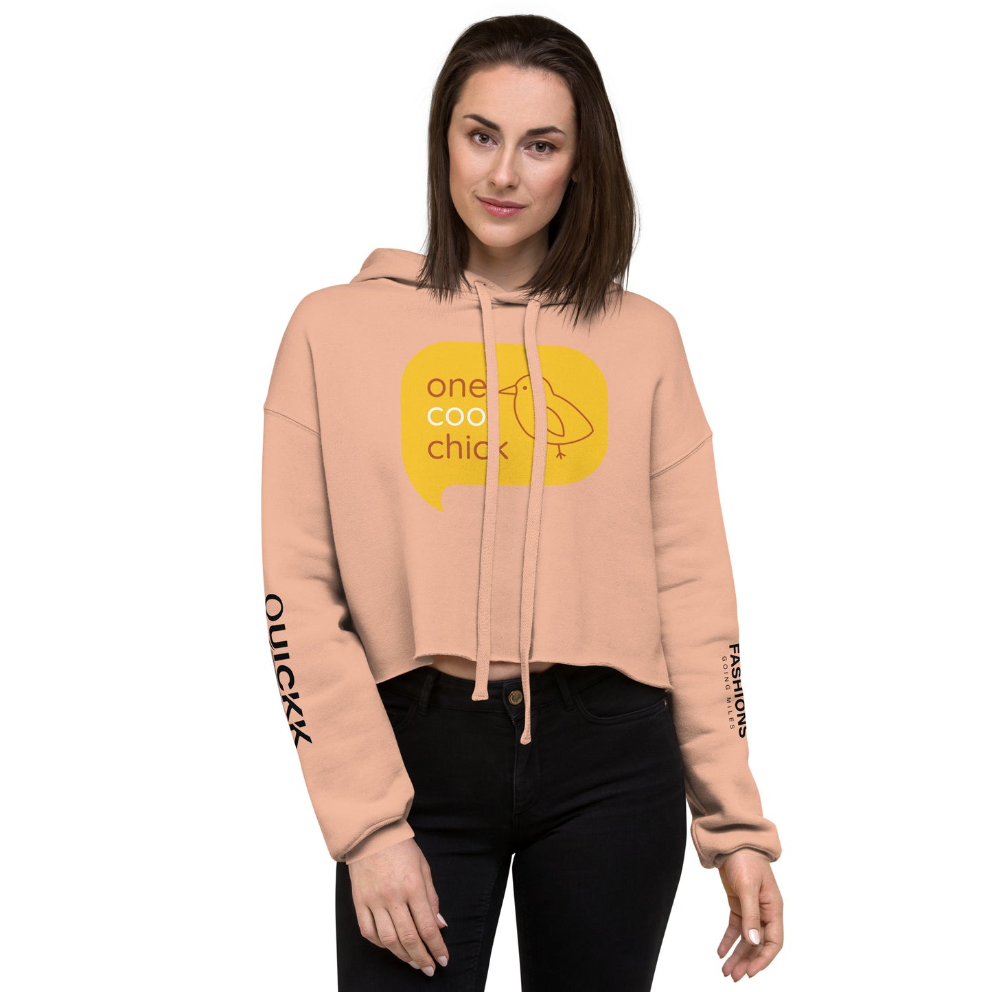 Crop Hoodie (One Cool Chick)