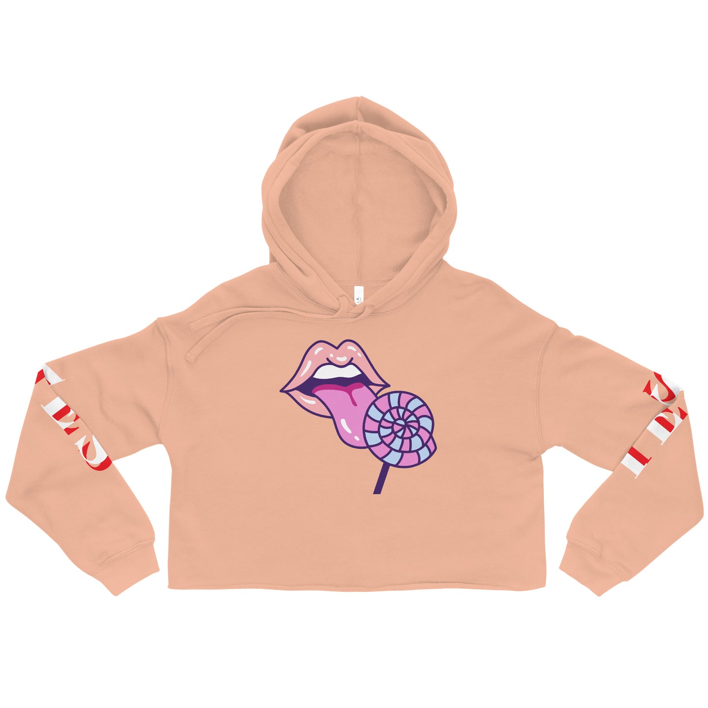 Crop Hoodie (Lollipop)