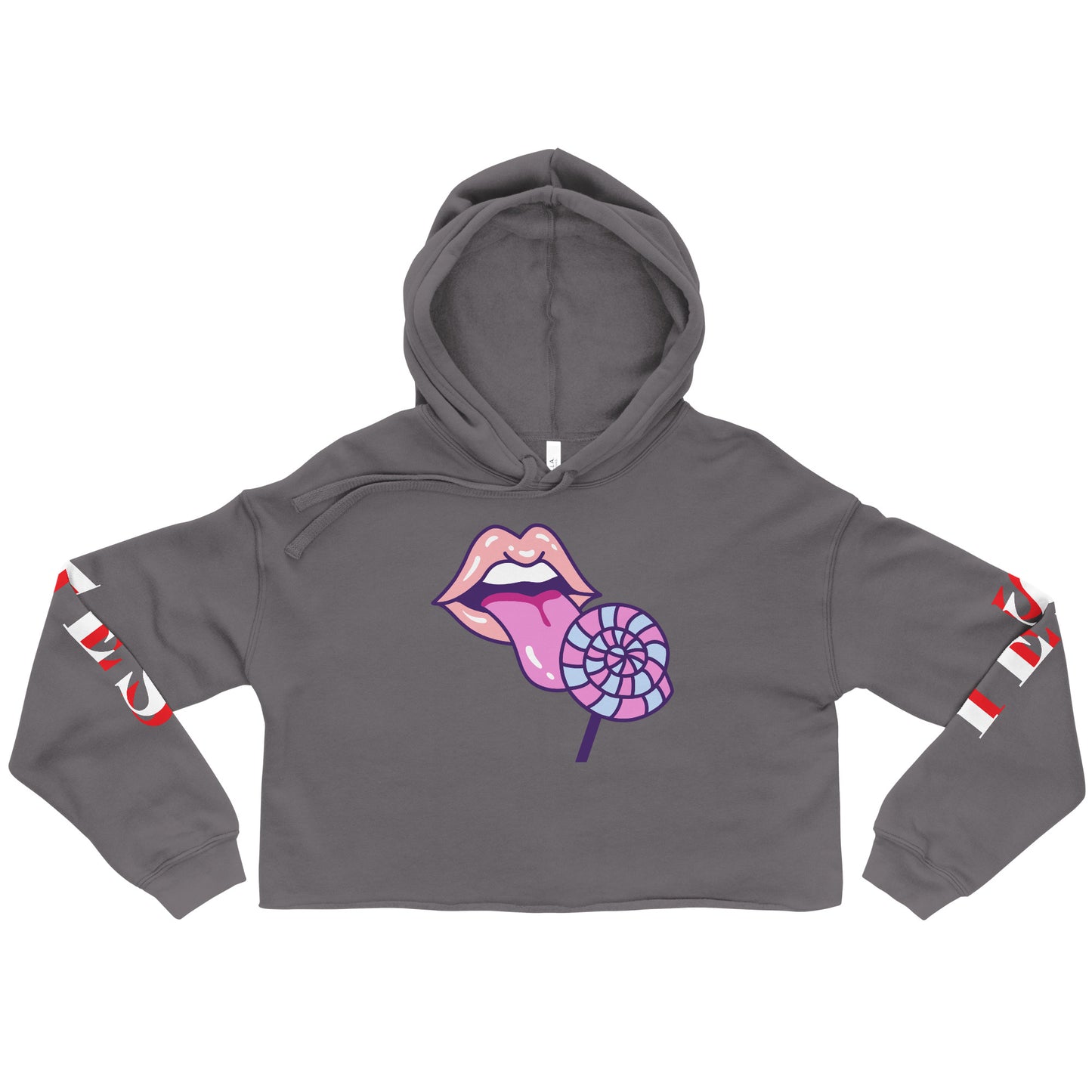 Crop Hoodie (Lollipop)