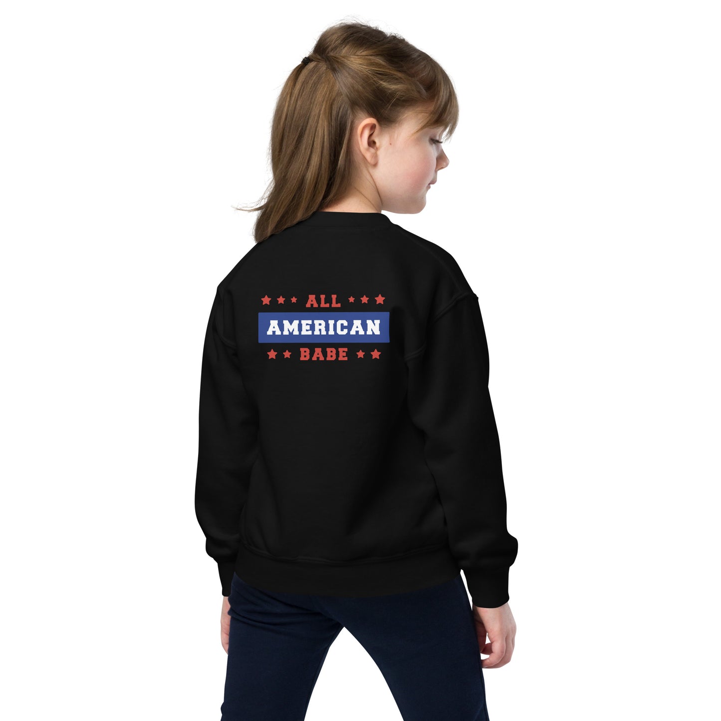 Youth crewneck sweatshirt (Babe)