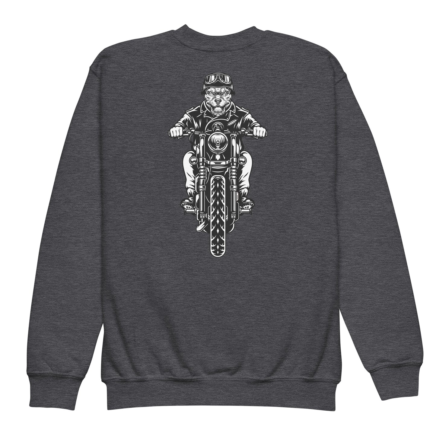 Youth crewneck sweatshirt (Motorbike)