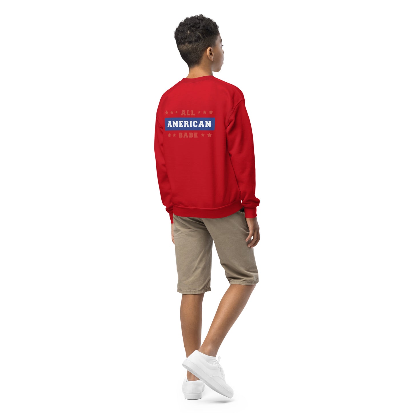 Youth crewneck sweatshirt (Babe)