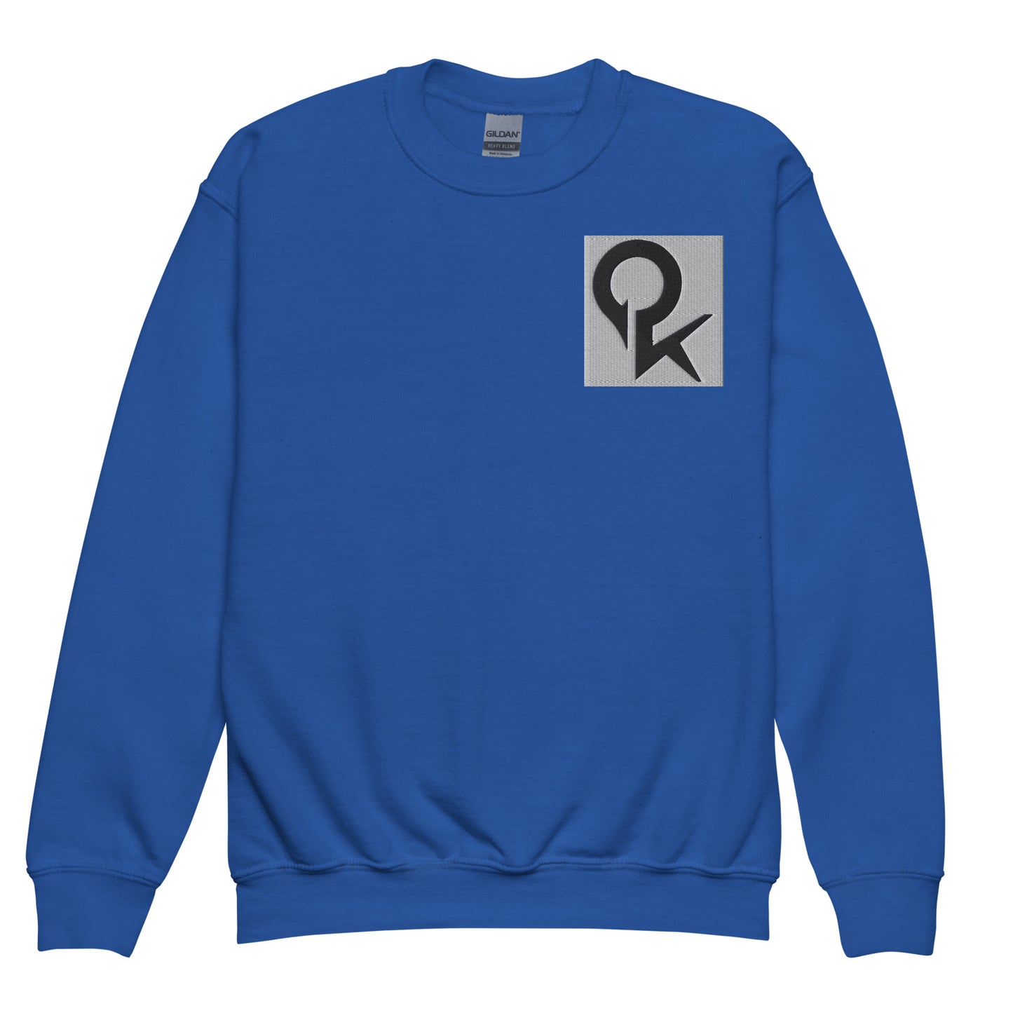 Youth crewneck sweatshirt (White Square)