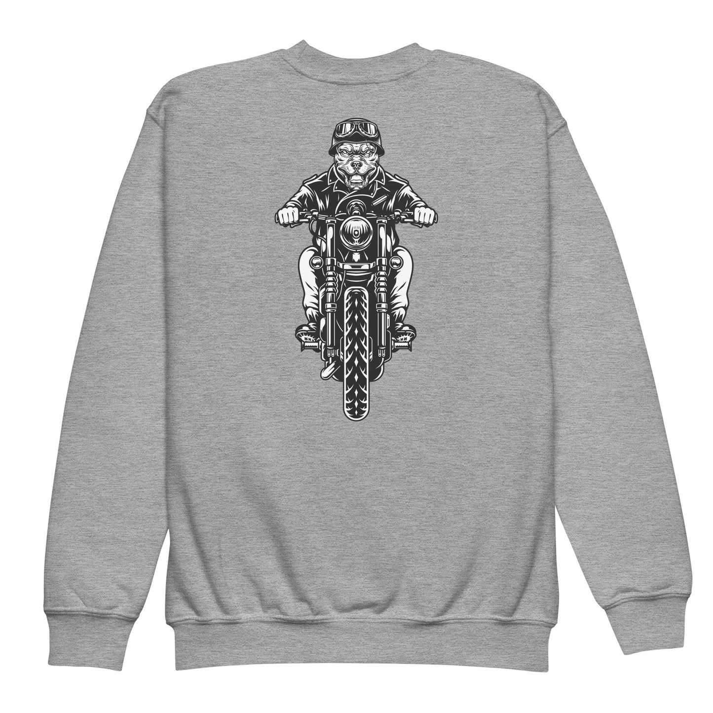 Youth crewneck sweatshirt (Motorbike)