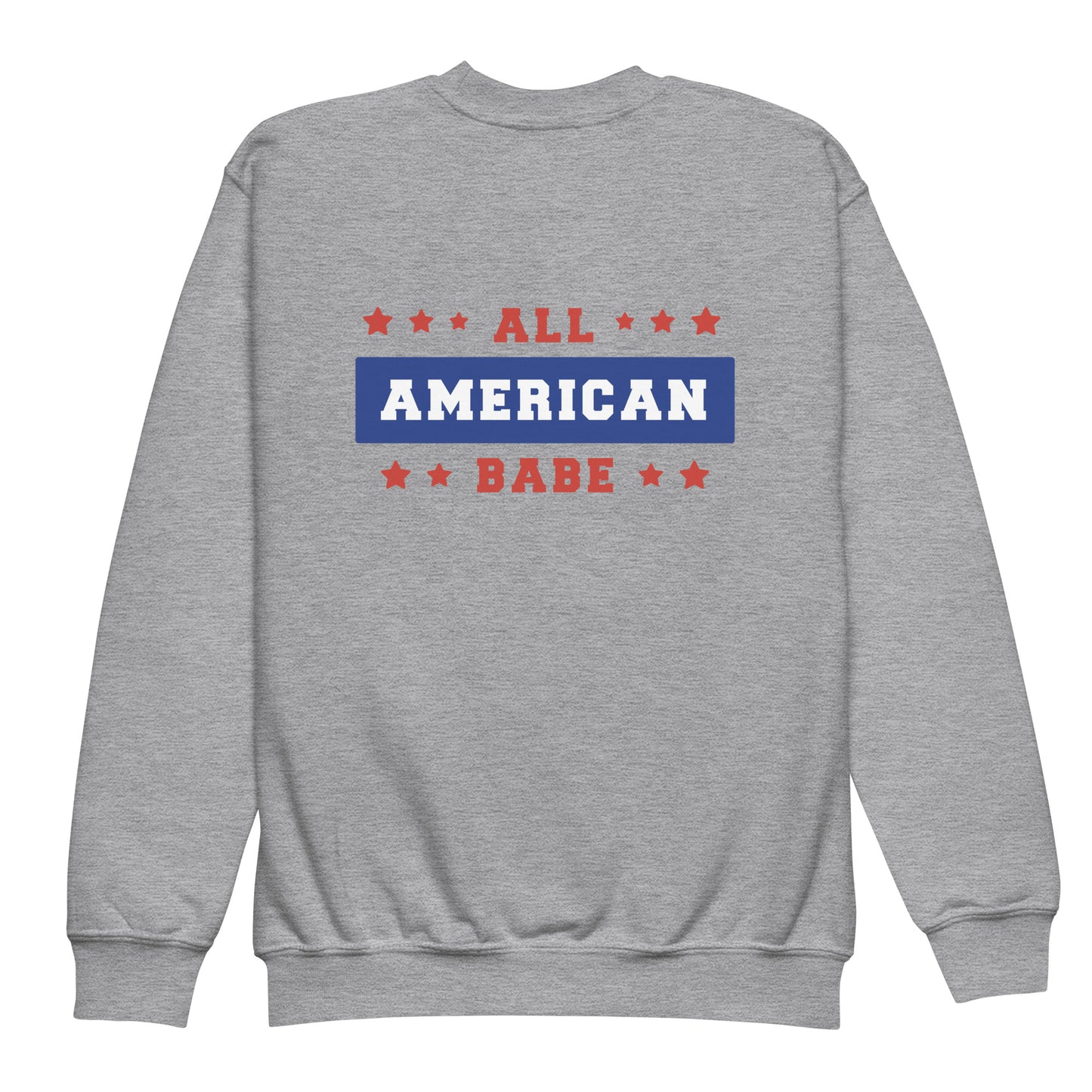 Youth crewneck sweatshirt (Babe)