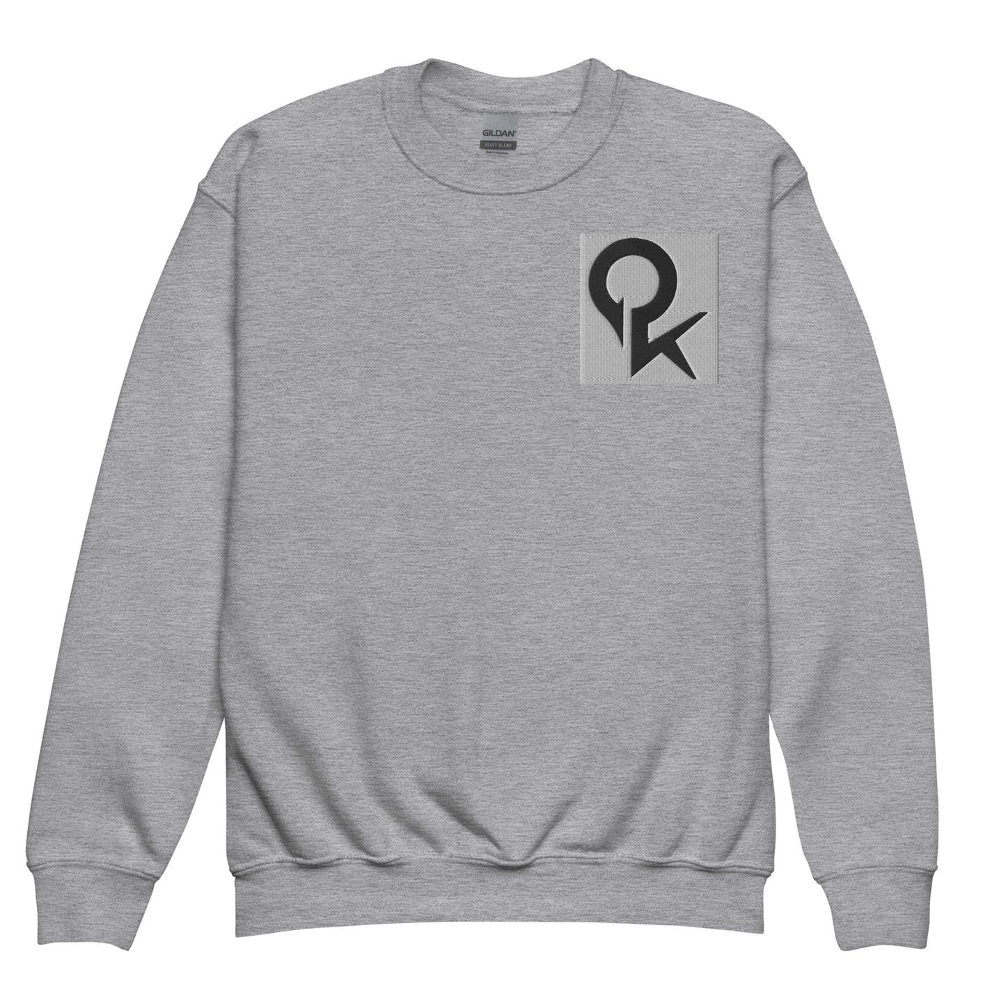 Youth crewneck sweatshirt (White Square)