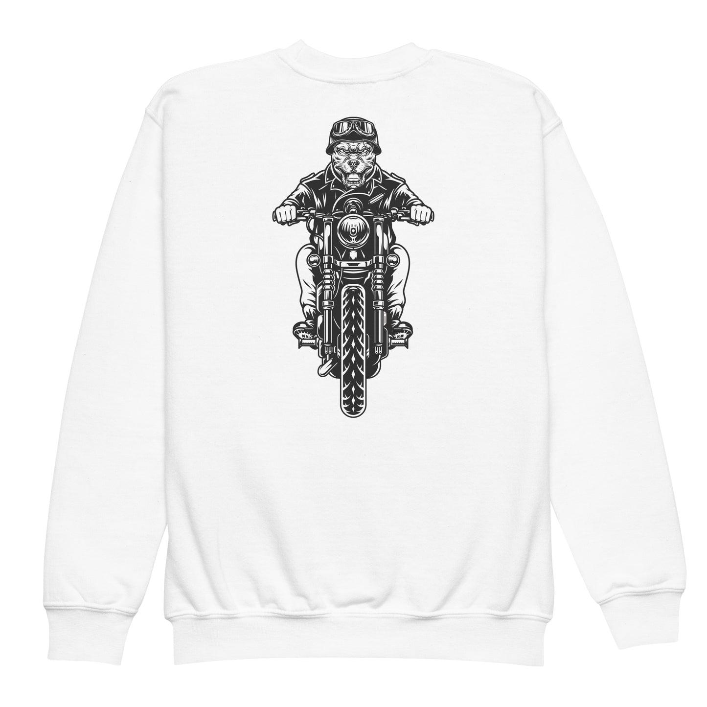 Youth crewneck sweatshirt (Motorbike)